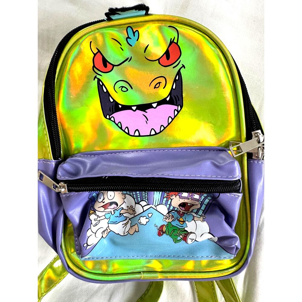 Nickelodeon Rugrats Reptar Holographic Mini Backpack